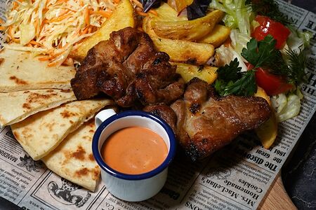 Сет Обед с шашлыком из свинины