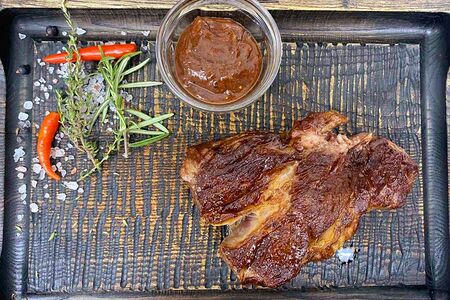 Стейк Чак-ролл