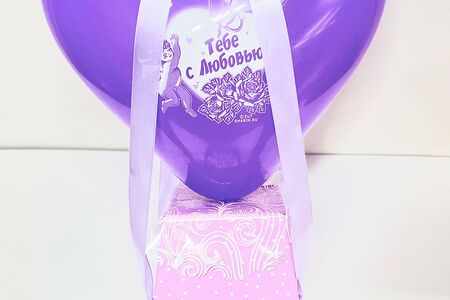 Бенто Воздушный поцелуй фиолет