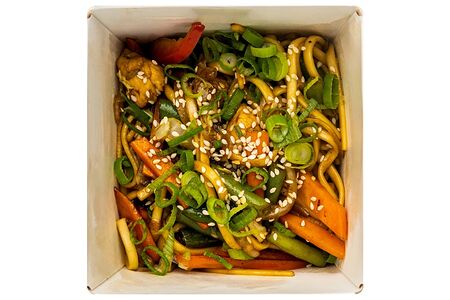 Удон со свининой