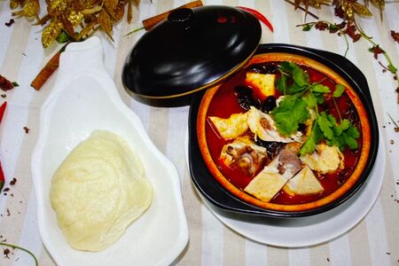 Шого с курицей