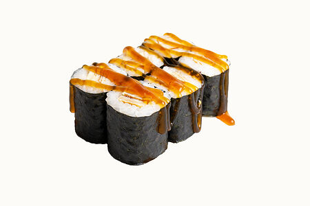 Ролл с Японским омлетом и филадельфией