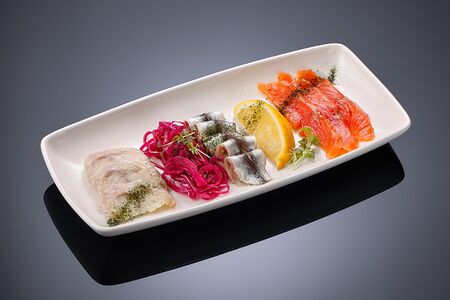 Плато рыбных деликатесов