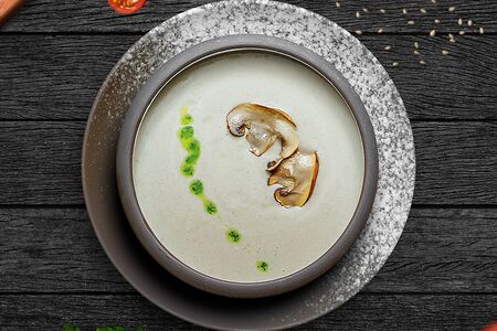 Крем-суп грибной