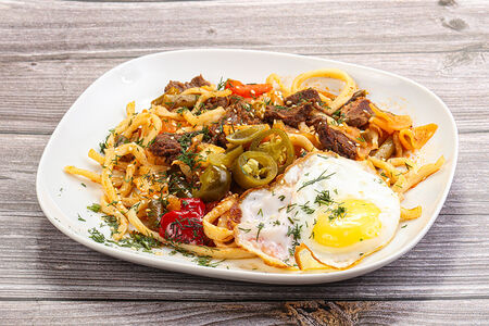 Лагман жареный