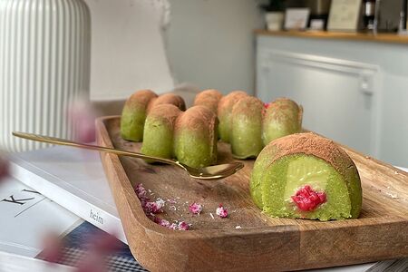 Картошка малина-фисташка