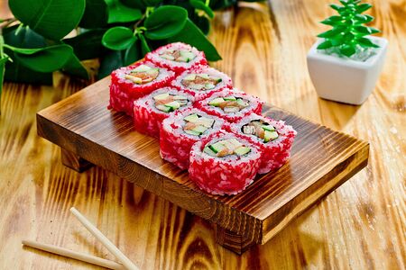 Калифорния с лососем