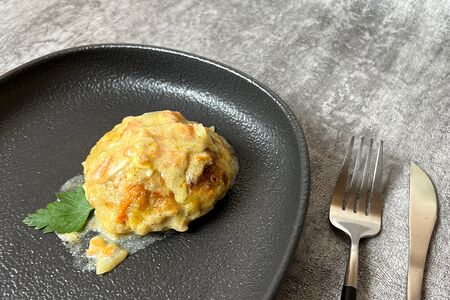 Тефтели рыбные в белом соусе