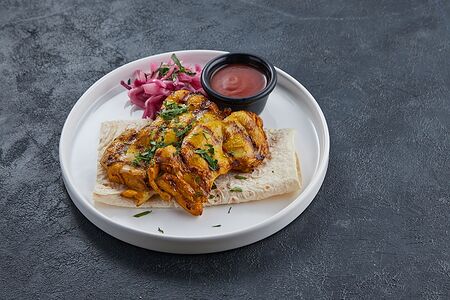 Шашлык из куриного бедра