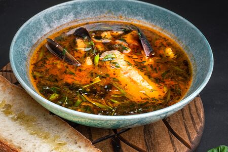 Суп с морепродуктами Буйабес