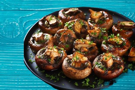 Грибочки на мангале