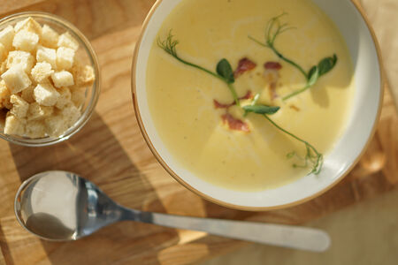 Сырный крем-суп