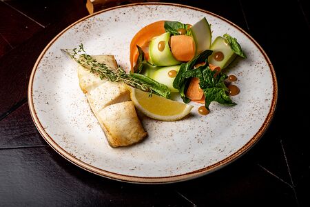 Стейк из палтуса