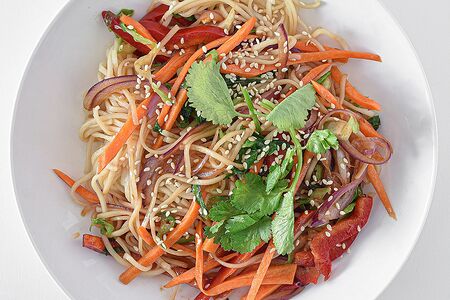 Вок с овощами