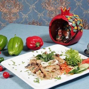 Курица с грибами