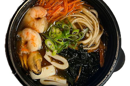 Суп Рамен с морепродуктами