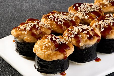 Ролл Запеченный гребешок