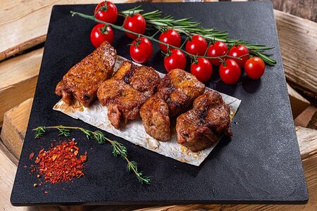 Шашлык из свиной шеи