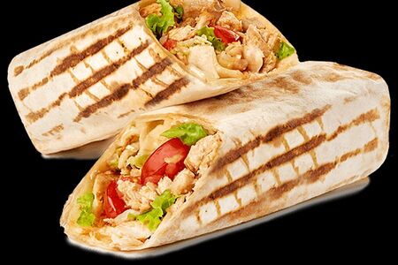 Шаурма с курицей маленькая