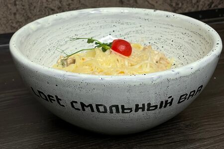 Паста Феттуччине с курицей