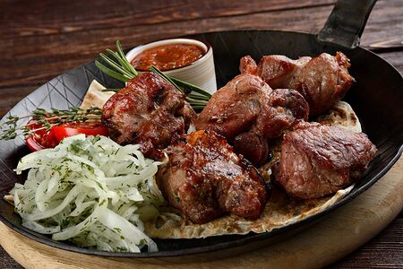 Шашлык из бараньей мякоти