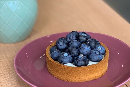 Тарт с голубикой