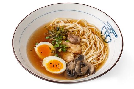 Рамен с курицей