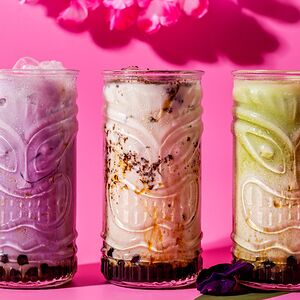 Коктейли с жемчужинами тапиоки