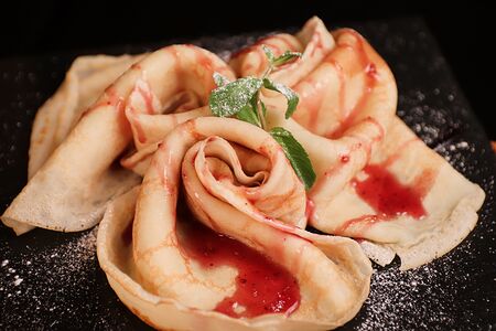 Блинчики с маслом