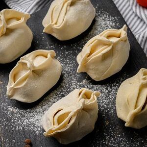 Манты с фаршем