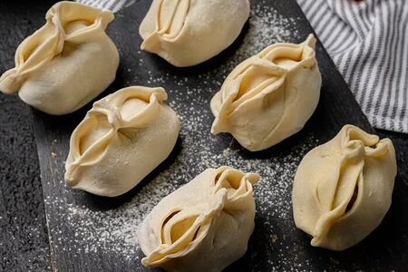 Манты с фаршем