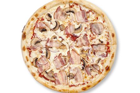 Пицца Дон бекон на тонком тесте