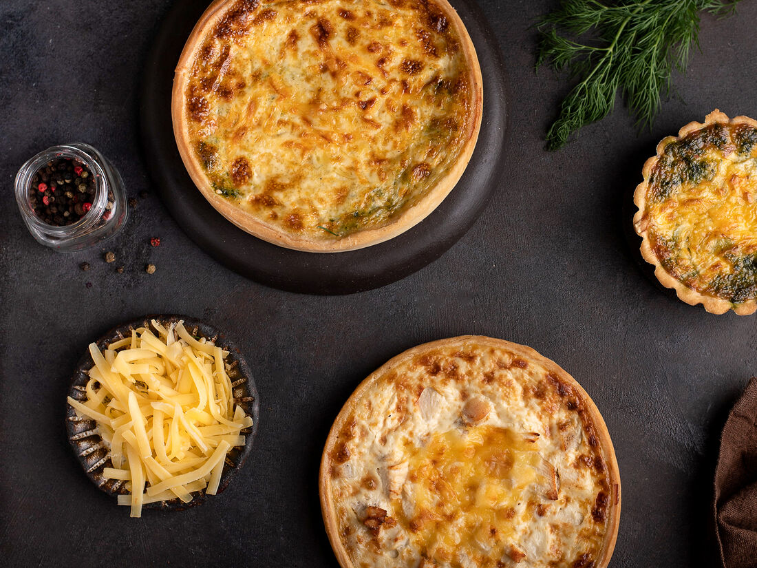 Киш С Курицей И Сыром Фото