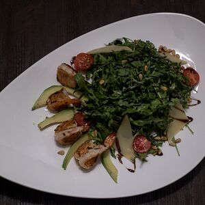 Салат Руккола с креветками