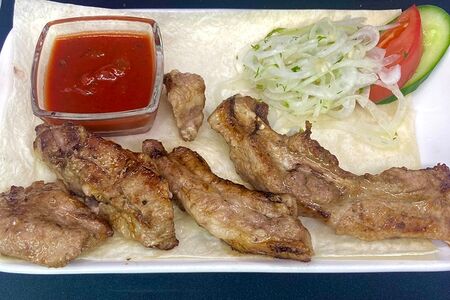 Шашлык из свиных рёбрышек