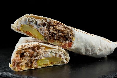 Шаурма Супер с картофелем фри