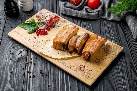 Шашлык из cвинoй шейки