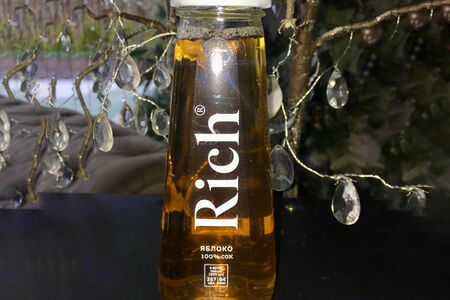 Сок яблочный Rich