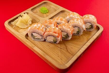 Ролл Филадельфия с креветкой