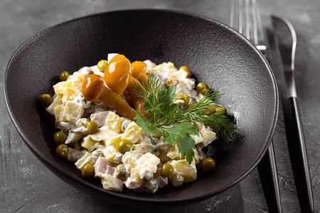 Салат Грибная полянка