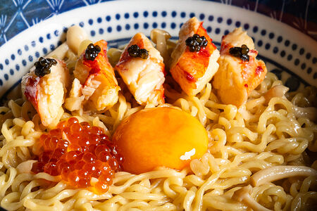 Доширак с крабом