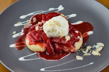 Сырники Клубника со сливками