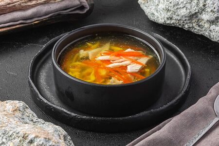 Лапша с фермерской курицей