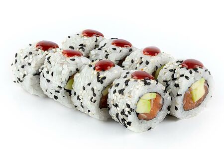 Ролл лосось кимчи