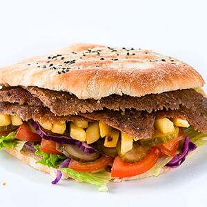 Донер хутор в пите с курицей