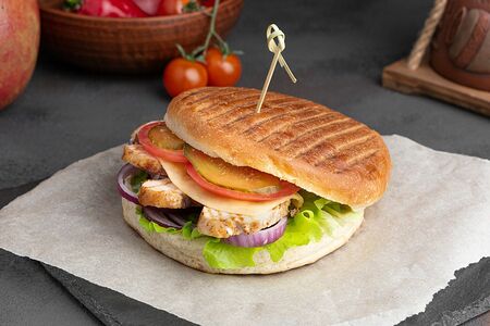 Стейк-бургер с курицей