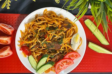 Лагман жареный