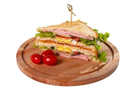 Сэндвич с лососем