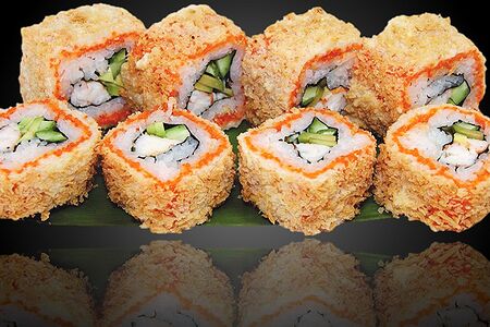 Ролл Калифорния в темпуре