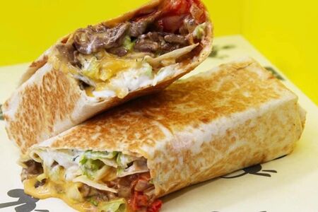 Острая шаурма с говядиной